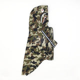 A Barking Pup Camo Windbreaker Hype Pups designer dog clothes.