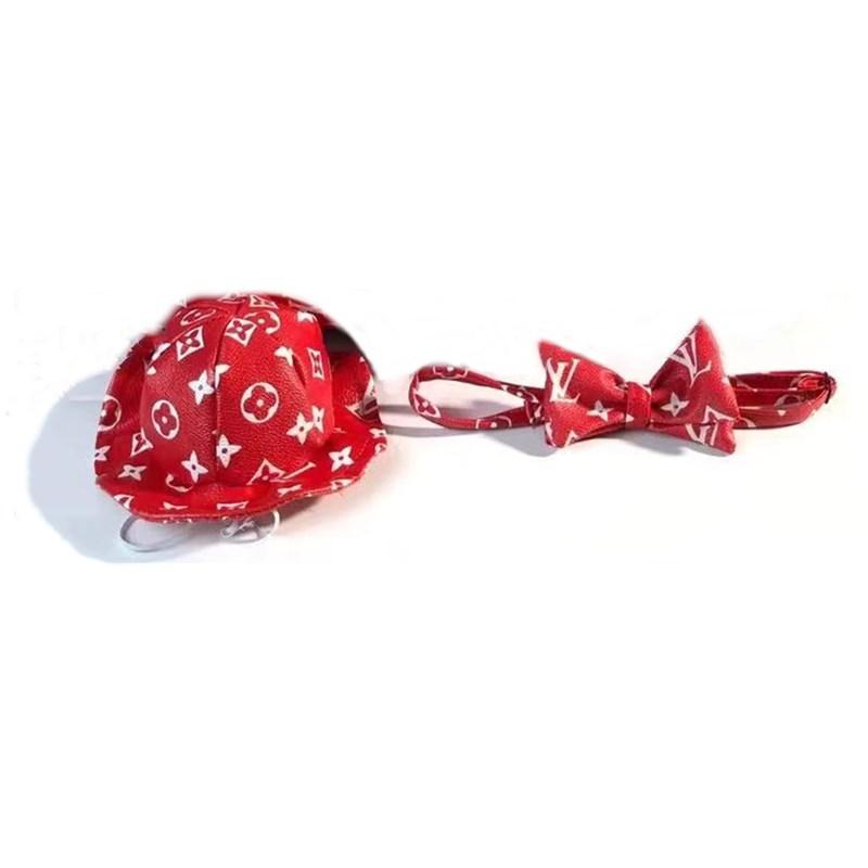 Bucket Hat & Bow Tie Set Hype Pups designer dog clothes.