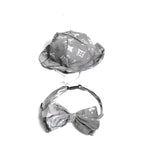 Bucket Hat & Bow Tie Set Hype Pups designer dog clothes.