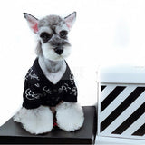Chewnel No. 5 Sweater Hype Pups designer dog clothes.