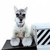 Chewnel No. 5 Sweater Hype Pups designer dog clothes.