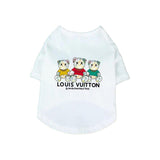 Chewy V Bear Tee Hype Pups designer dog clothes.