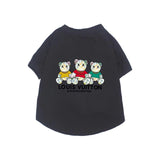 Chewy V Bear Tee Hype Pups designer dog clothes.