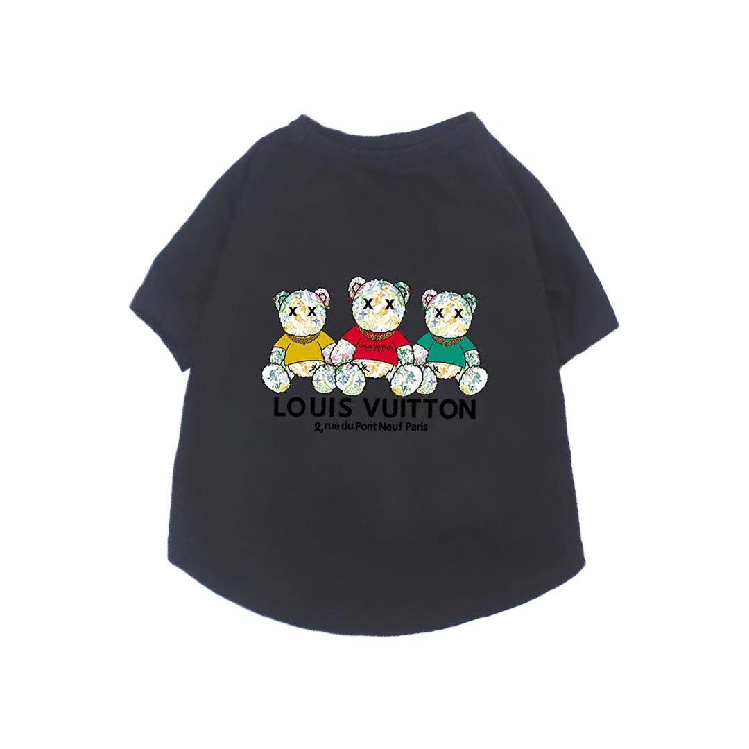 Chewy V Bear Tee Hype Pups designer dog clothes.