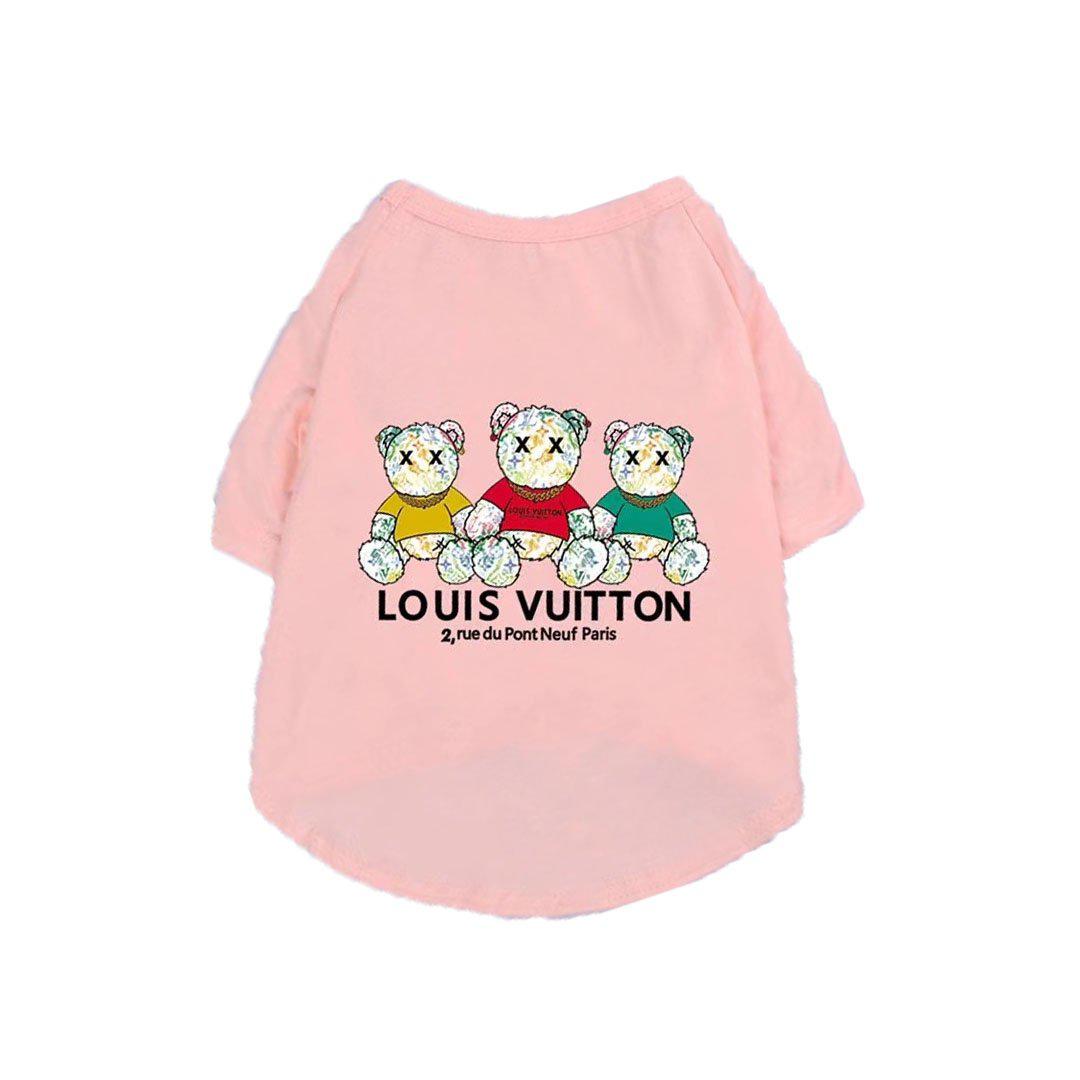 Chewy V Bear Tee Hype Pups designer dog clothes.