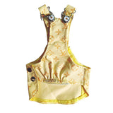 Chewy V Denim Overalls Hype Pups designer dog clothes.