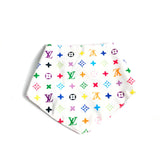 Chewy V Monogram Bandana Hype Pups designer dog clothes.