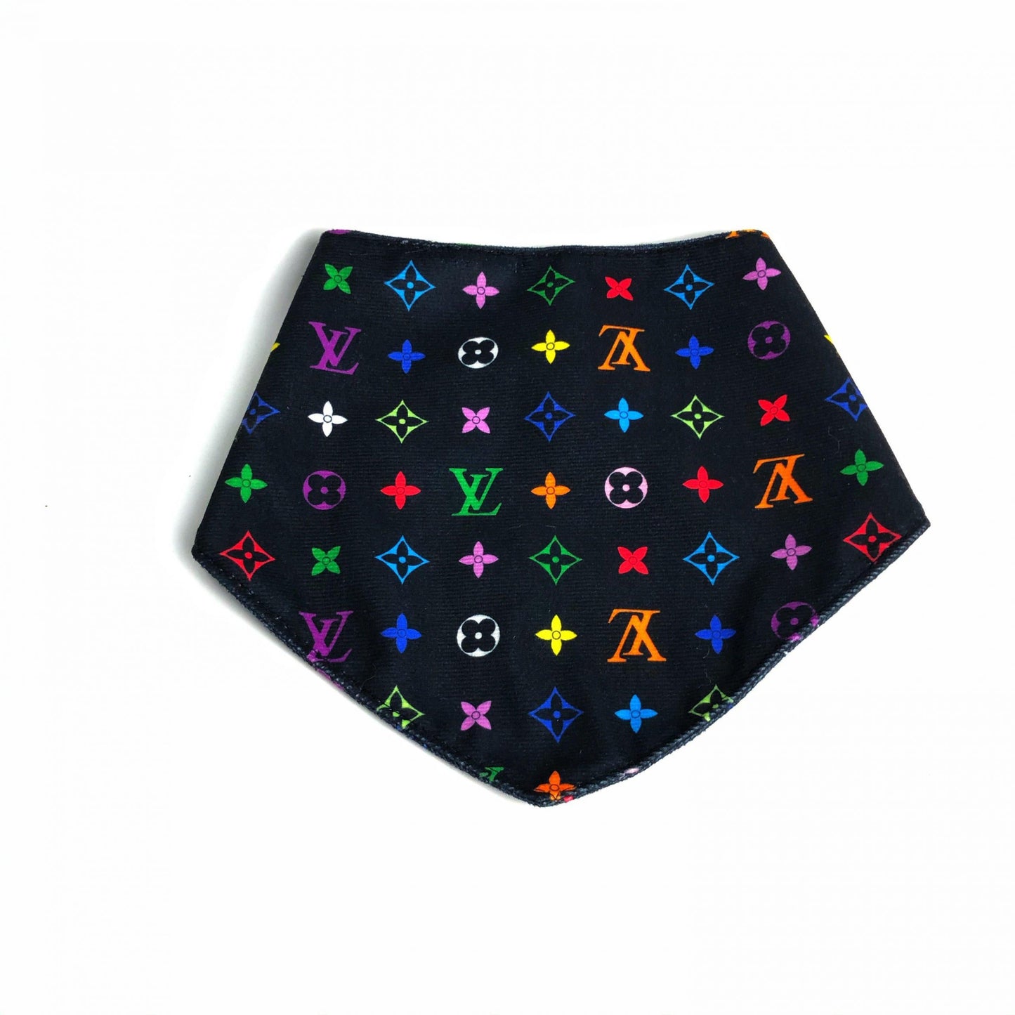 Chewy V Monogram Bandana Hype Pups designer dog clothes.
