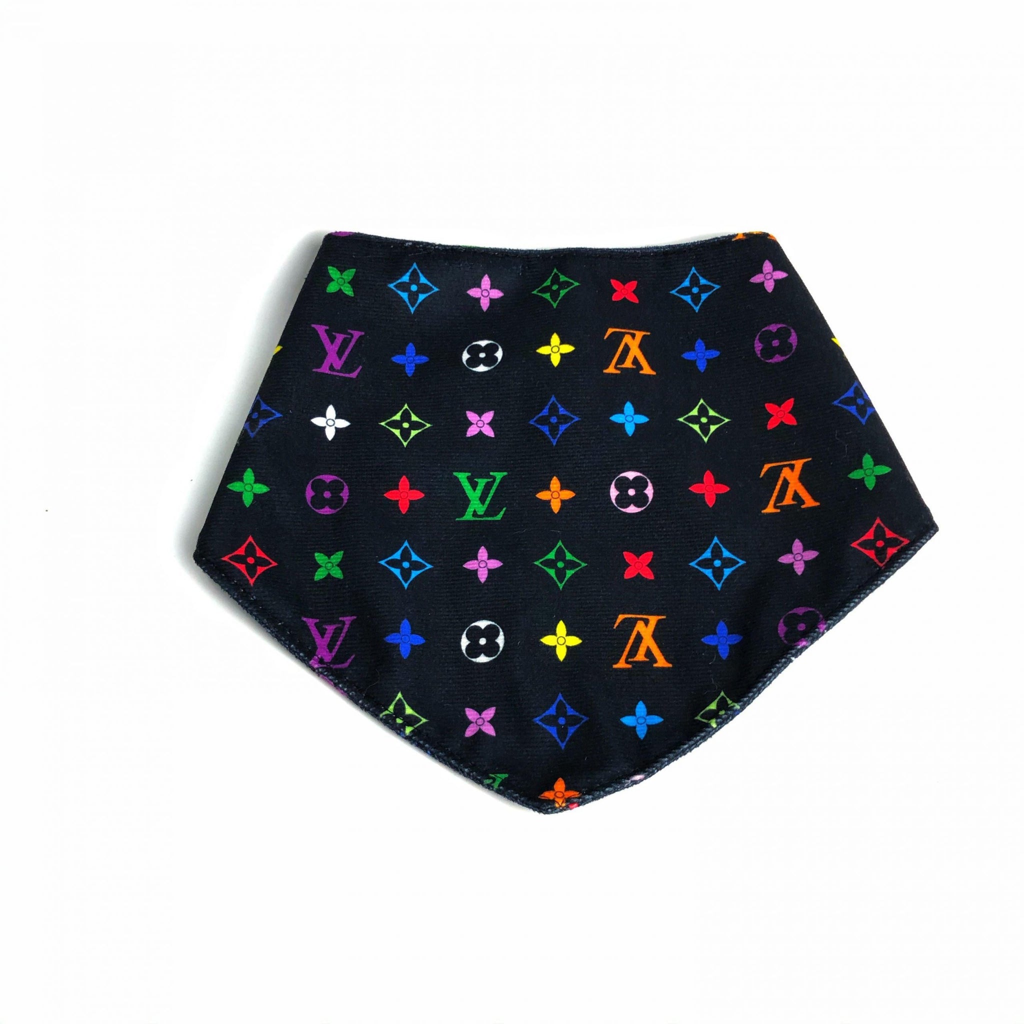 Chewy V Monogram Bandana Hype Pups designer dog clothes.
