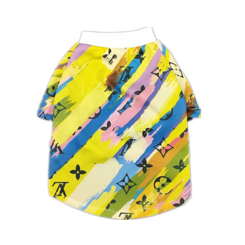 Chewy V Painted Tee Hype Pups designer dog clothes.