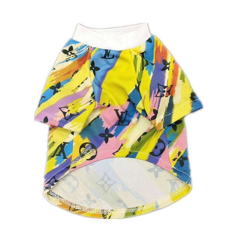 Chewy V Painted Tee Hype Pups designer dog clothes.