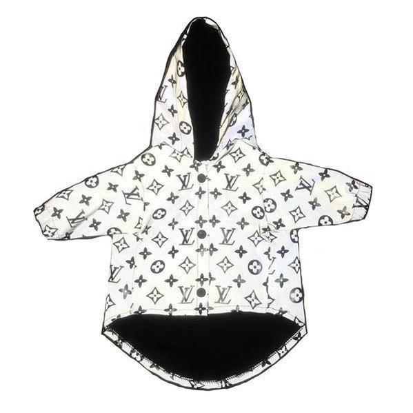 Chewy V Reflective Windbreaker Hype Pups designer dog clothes.