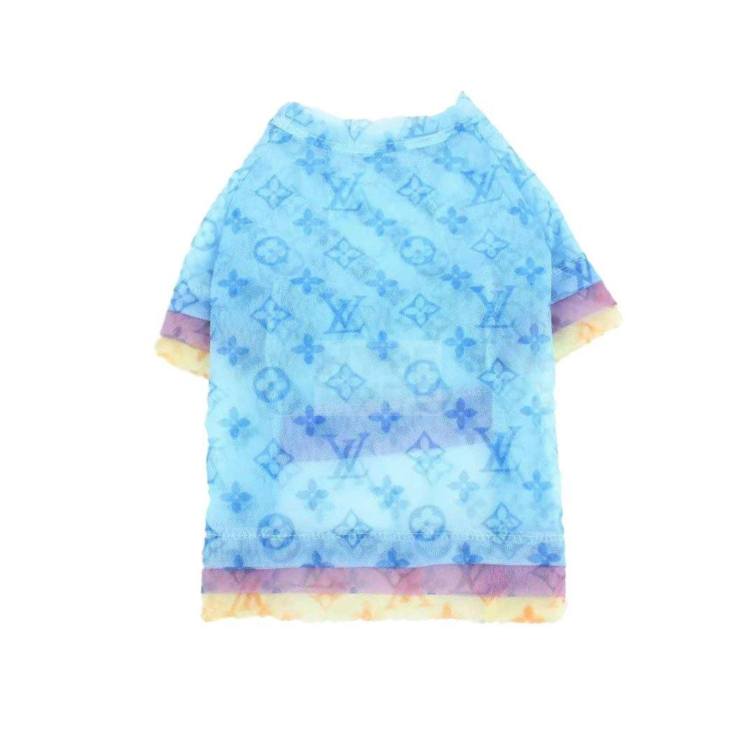 Chewy V Tri-Colour Sheer Tee Hype Pups designer dog clothes.