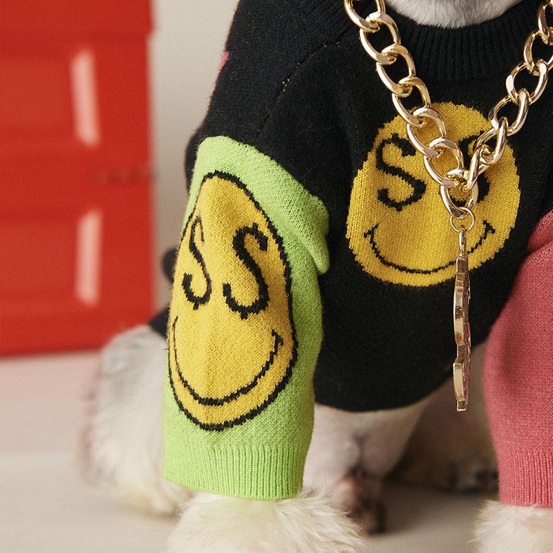 Dollar Sign Necklace Hype Pups designer dog clothes.