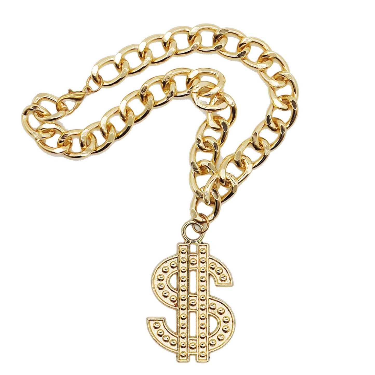 Dollar Sign Necklace Hype Pups designer dog clothes.