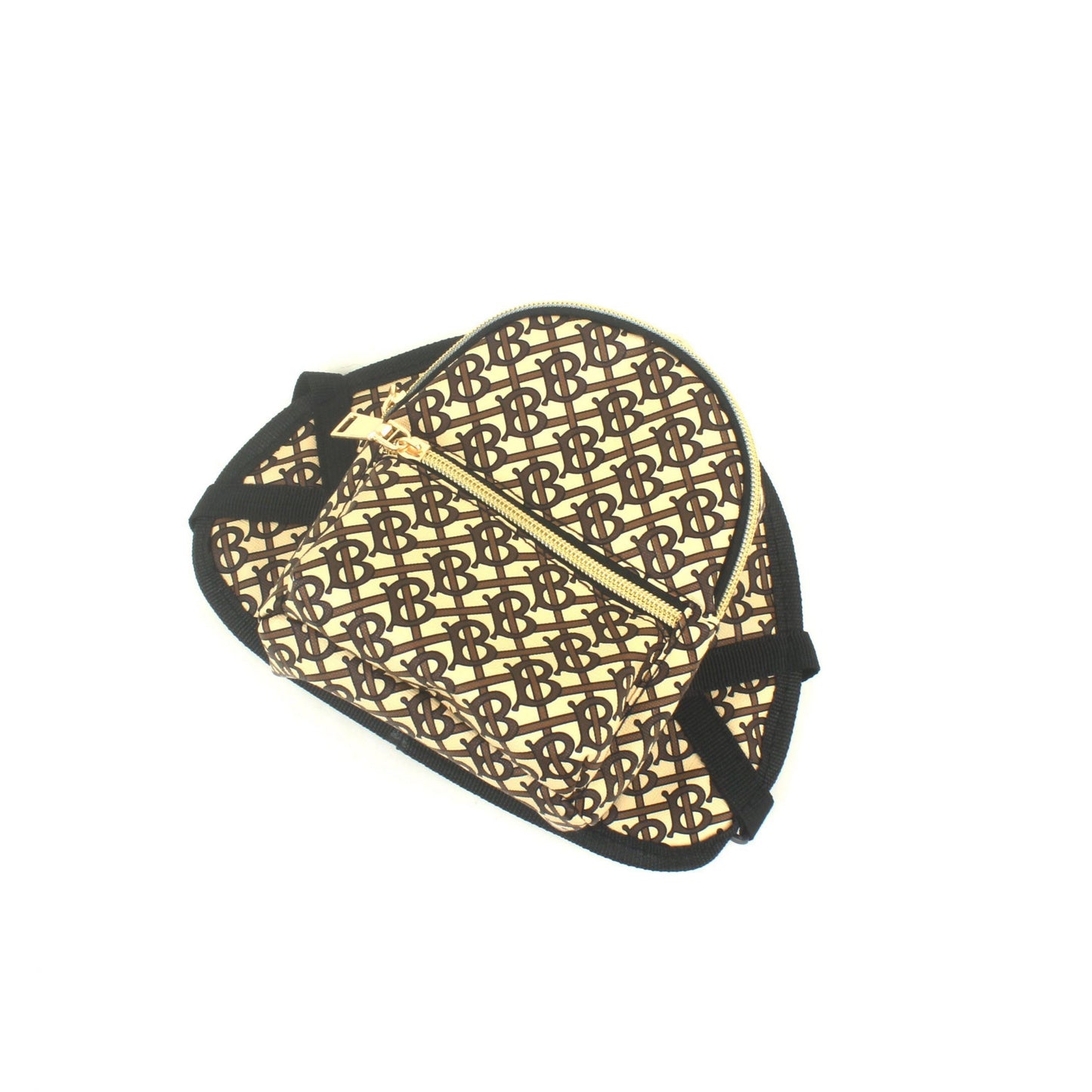 Furberry Monogram Backpack Hype Pups designer dog clothes.