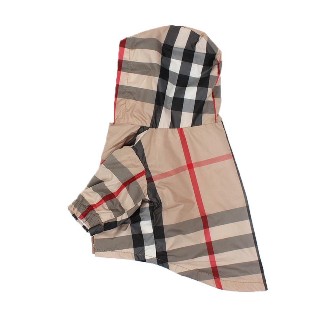 Furberry Spring Rain Jacket Hype Pups designer dog clothes.