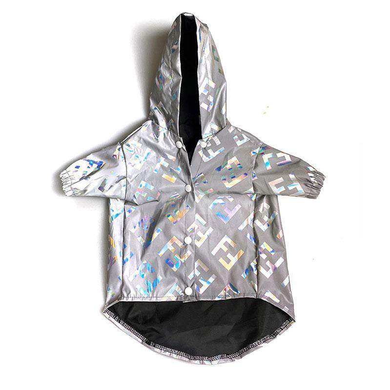 Furdi 3M Reflective Windbreaker Hype Pups designer dog clothes.