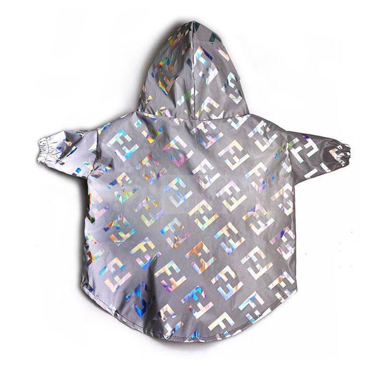 Furdi 3M Reflective Windbreaker Hype Pups designer dog clothes.
