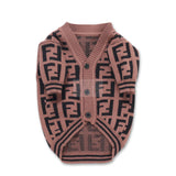 Furdi FF Knit Cardigan Hype Pups designer dog clothes.
