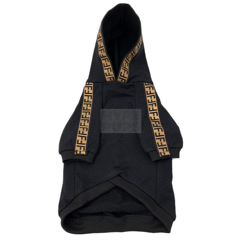 Furdi FF Trim Hoodie Hype Pups designer dog clothes.
