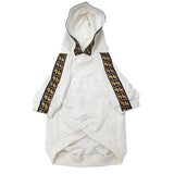 Furdi FF Trim Hoodie Hype Pups designer dog clothes.
