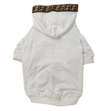 Furdi FF Trim Hoodie Hype Pups designer dog clothes.
