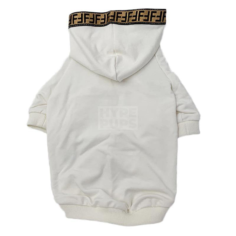 Furdi FF Trim Hoodie Hype Pups designer dog clothes.