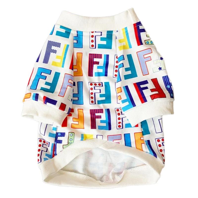 Furdi Multicolor Sweatshirt Hype Pups designer dog clothes.