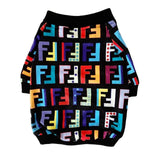 Furdi Multicolor Sweatshirt Hype Pups designer dog clothes.