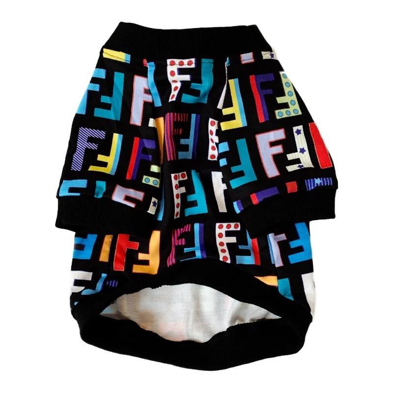 Furdi Multicolor Sweatshirt Hype Pups designer dog clothes.