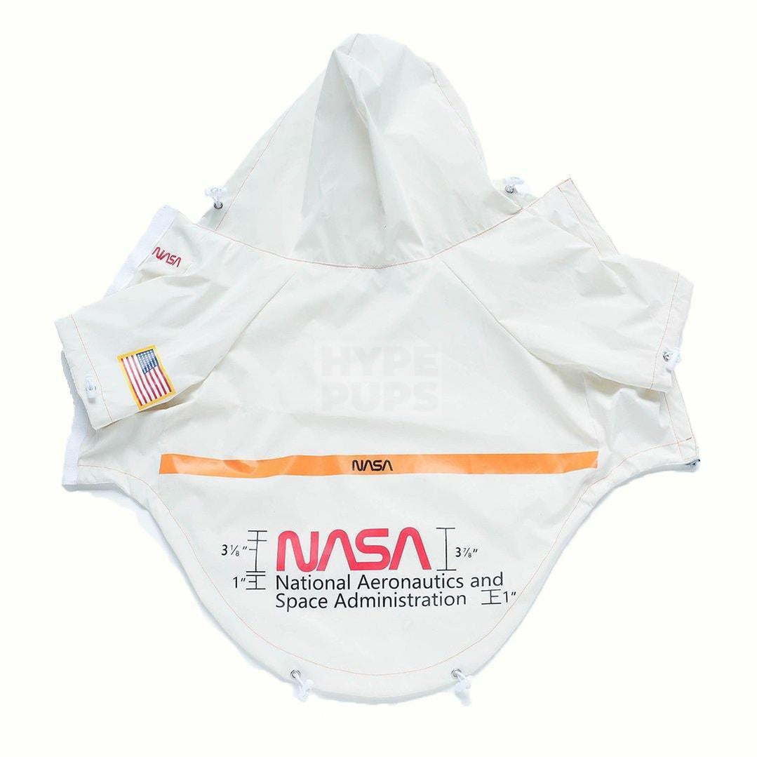 NASA 3M Reflective Windbreaker Hype Pups designer dog clothes.