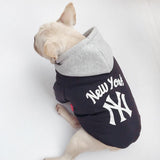 New York Yankees Dog Jacket Hype Pups designer dog clothes.