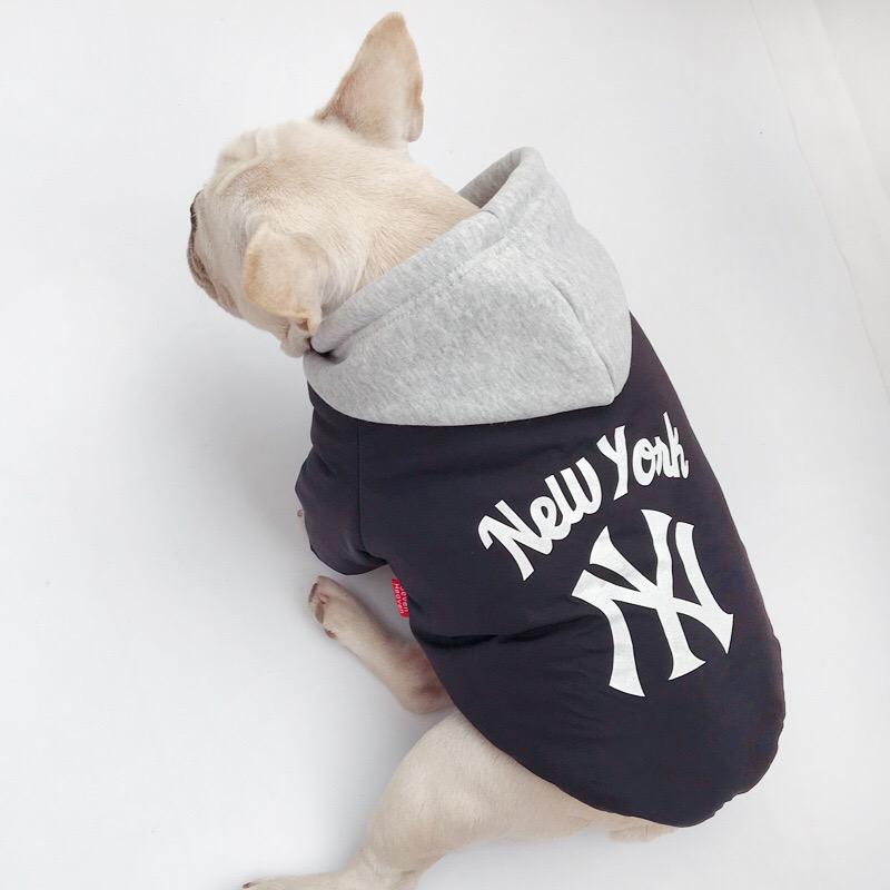 New York Yankees Dog Jacket Hype Pups designer dog clothes.