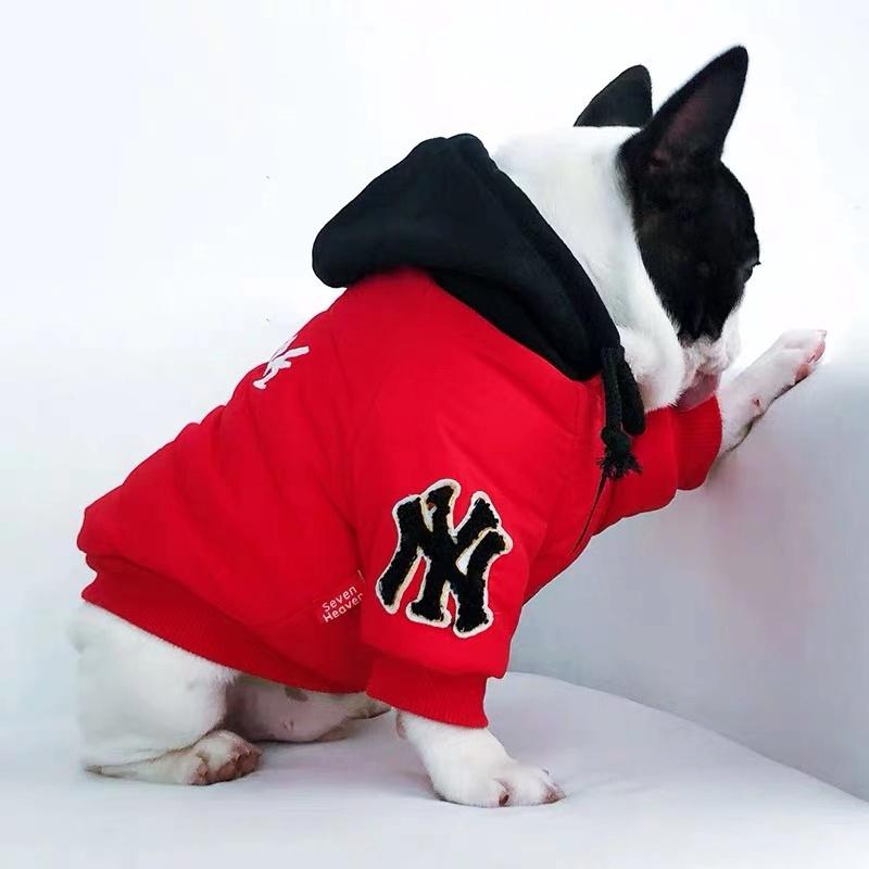 New York Yankees Dog Jacket Hype Pups designer dog clothes.