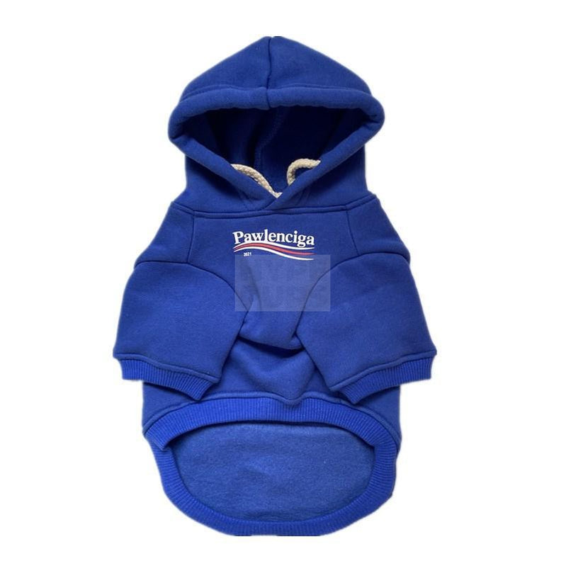 Pawlenciaga Classic Hoodie Hype Pups designer dog clothes.