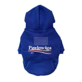 Pawlenciaga Classic Hoodie Hype Pups designer dog clothes.
