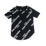 Pawlenciaga Logo Tee Hype Pups designer dog clothes.