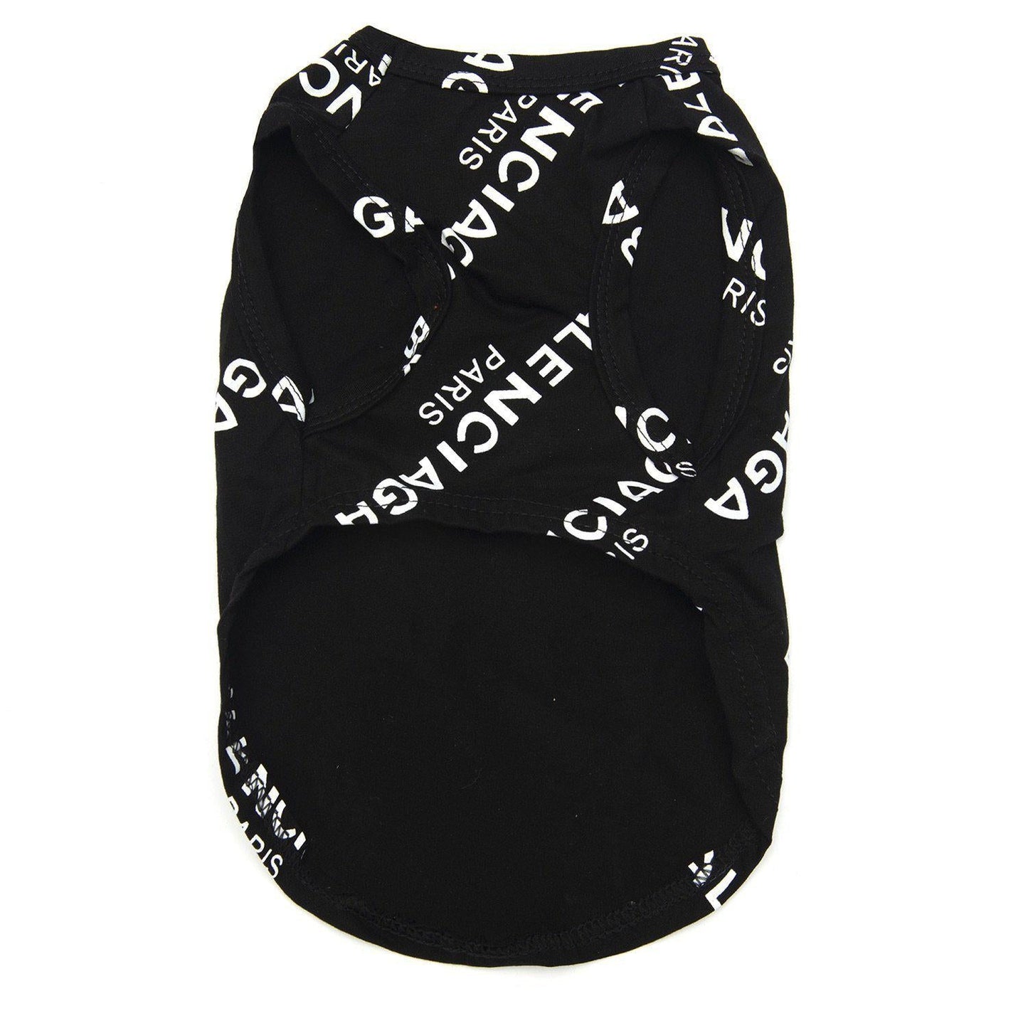 Pawlenciaga Sleeveless Tee Hype Pups designer dog clothes.