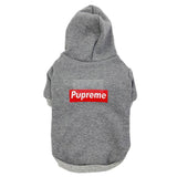 Pupreme Bogo Hoodie Hype Pups designer dog clothes.