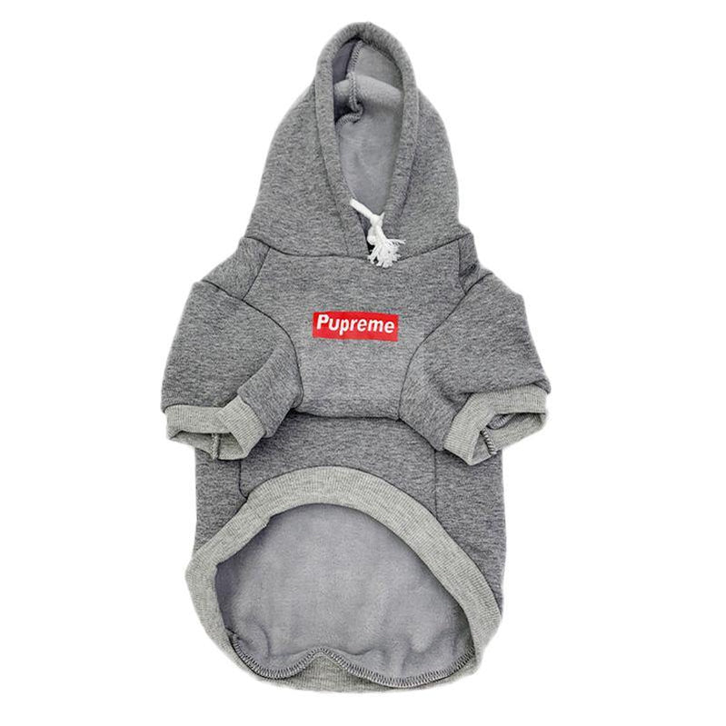 Pupreme Bogo Hoodie Hype Pups designer dog clothes.