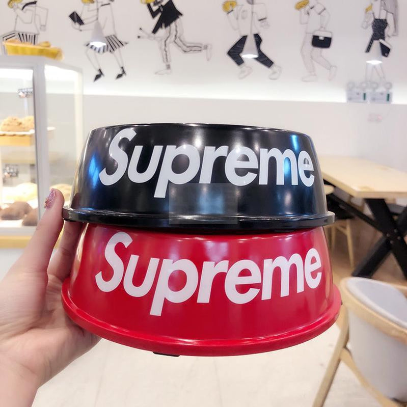 Pupreme Dog Bowl Hype Pups designer dog clothes.