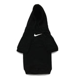 Swoosh Dog Hoodie Hype Pups designer dog clothes.