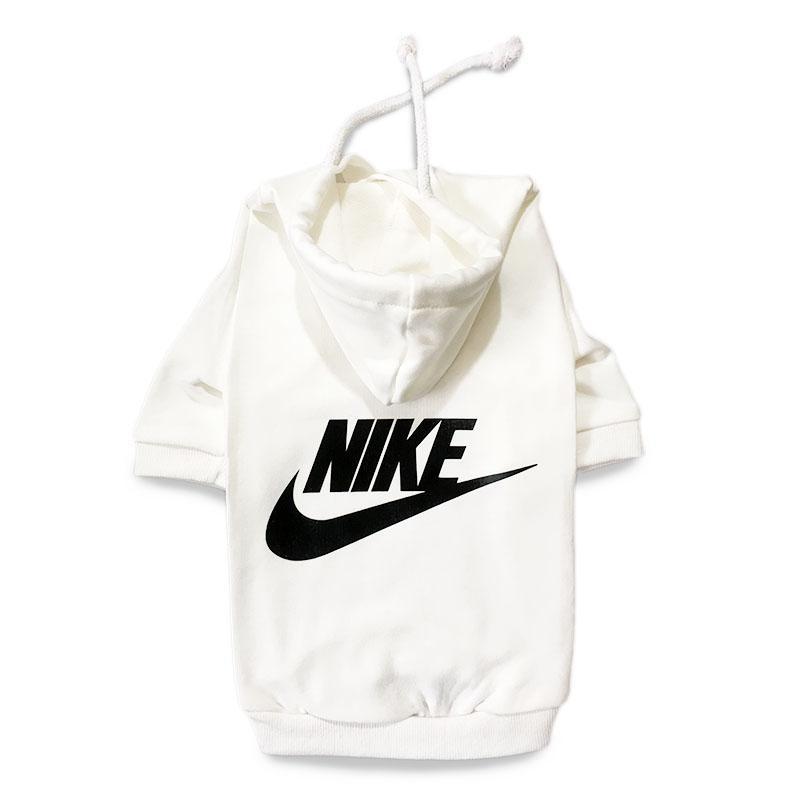 Swoosh Dog Hoodie Hype Pups designer dog clothes.