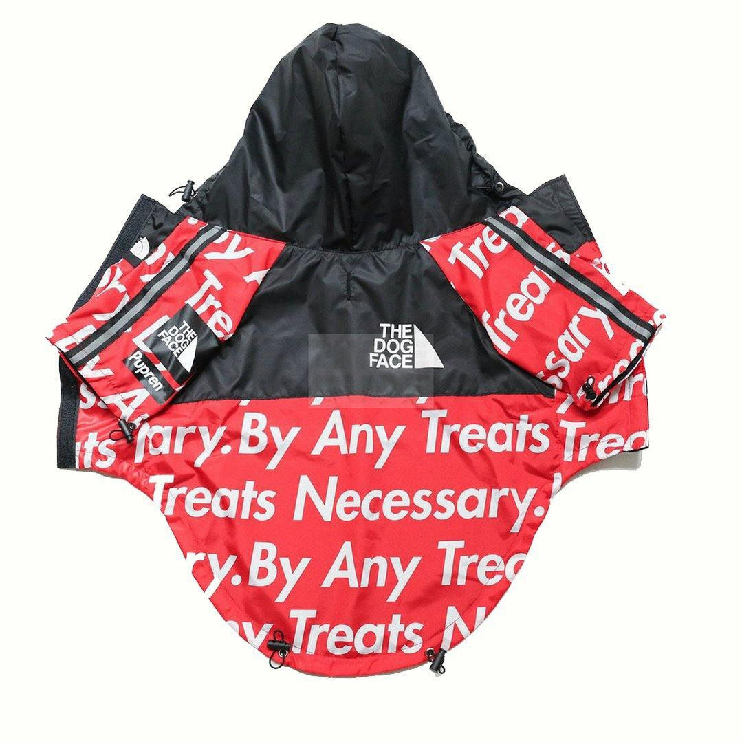 TDF By Any Treats Windbreaker Hype Pups designer dog clothes.