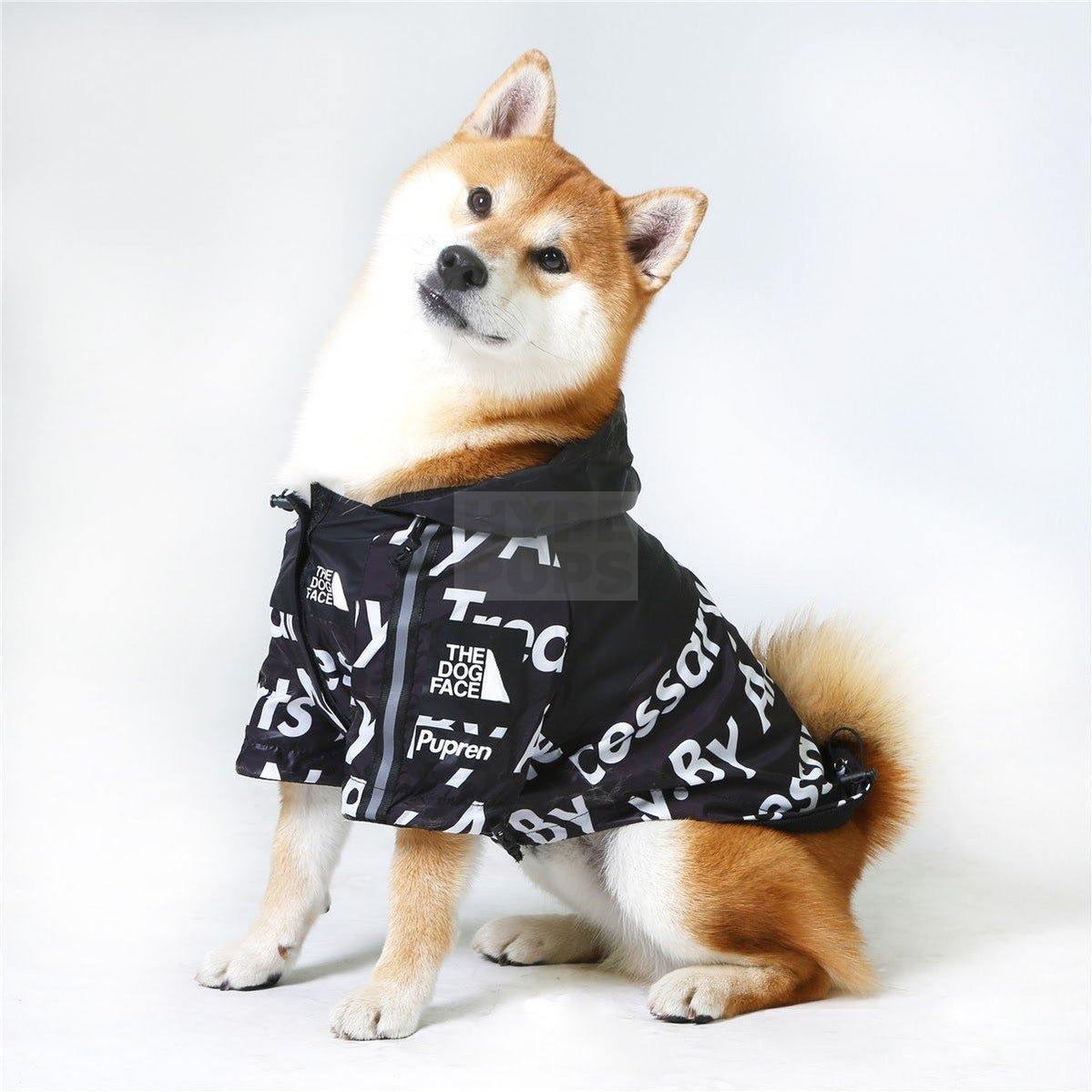 TDF By Any Treats Windbreaker Hype Pups designer dog clothes.