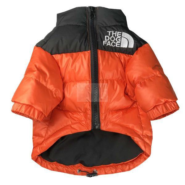 TDF Puffer Jacket Hype Pups designer dog clothes.