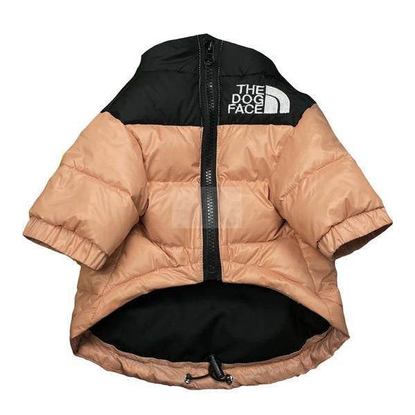 TDF Puffer Jacket Hype Pups designer dog clothes.