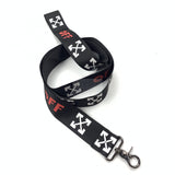 Woof-White Arrow Walking Set Hype Pups designer dog clothes.